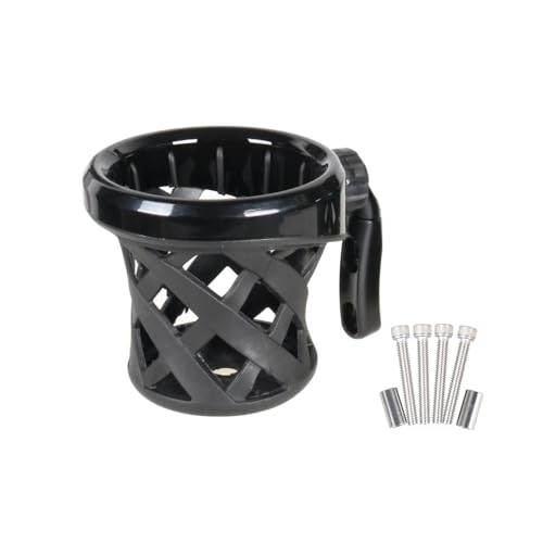 Portavasos motocicleta soporte universal negro miniatura 1