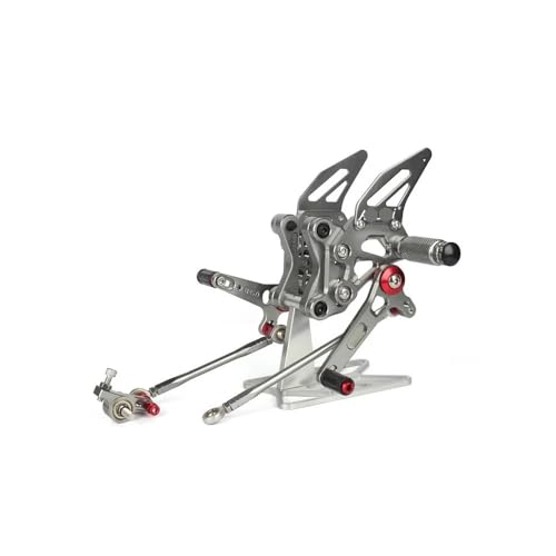 Repose-pieds pilote réglables pour moto Ducati 848 1098 1198 en alu taillé masse