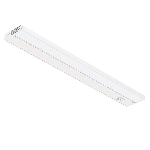 Getinlight 24-inch 3 Color Levels LED Under Cabinet Lighting, Hardwired or Plugged-in, Selectable...