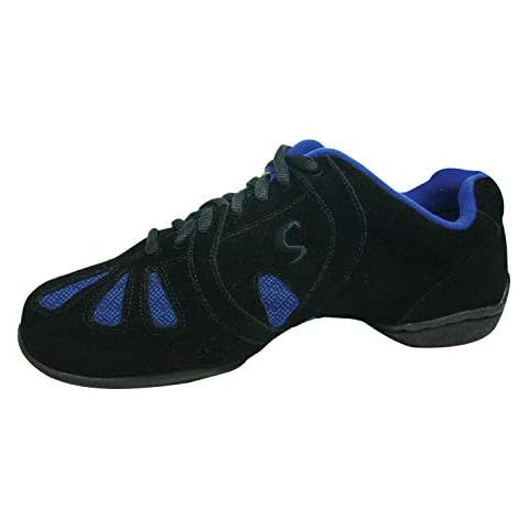 Sansha Dynamo Dance Sneaker,Black/Blue,10 (8.5 M US Women's) Cover