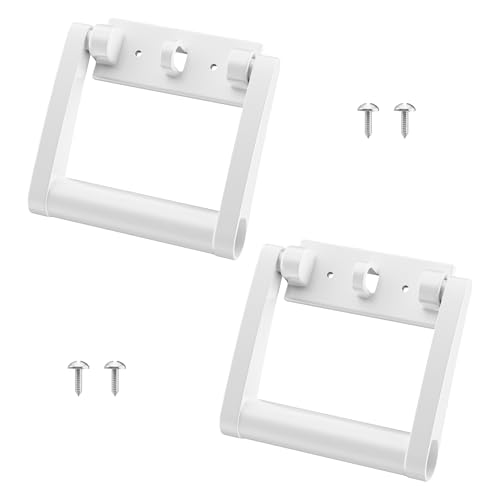 Yolvvetrx 21023 Cooler Handle Replacement Kit Compatible with Igloo 2572 Qt Coolers Heavy-Duty Plastic Cooler Carry Handles with Screws Replacement Handle Parts (2 Pack)