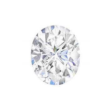 Tushar GemsVVS1 Full White Moissanite Stone Oval Shape Size 5x7 mm, Loose Gemstones Natural D Color Loose Moissanite Stones for Jewelry Making 0.79 Carat
