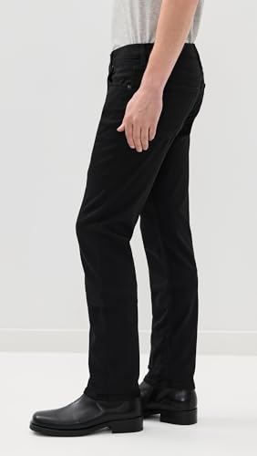 Image of PAIGE Men's Federal Transcend Slim Straight Jeans, Black Shadow, 34