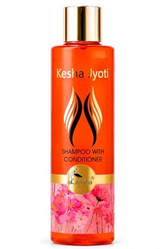 Image of AKANSHA Keshajyoti Natural Ayurvedic Deep Nourishing Liquid Shampoo, 1 Count