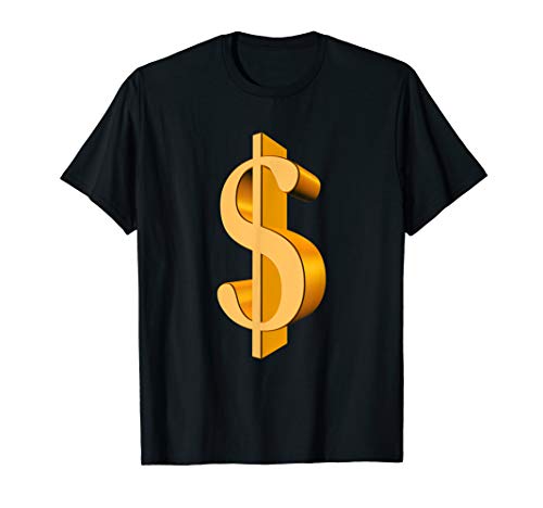 Big Dollar Sign Money Symbol Bank Rich Cash T-Shirt