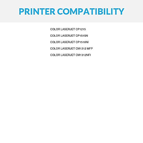 Speedy Inks Remanufactured Toner Cartridge Replacement For Hp 125A Cb541A (Cyan) #TOP4