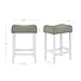 Nathan James 21301 Hylie Nailhead Wood Counter Height Kitchen Bar Stool 24