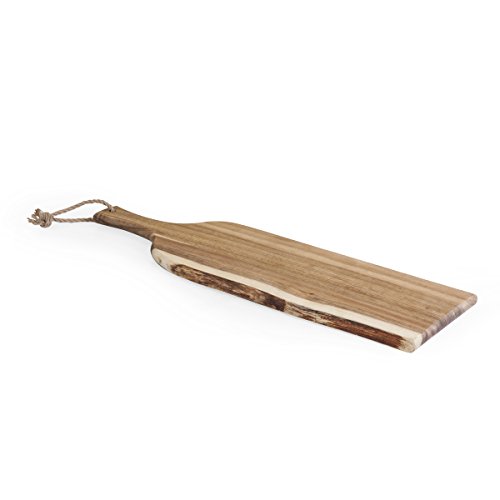 TOSCANA - a Picnic Time Brand Artisan Acacia Wood Serving Plank, 24-Inch
