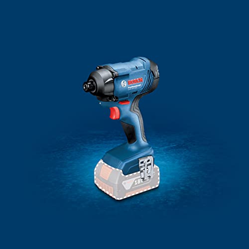 Bosch Professional 18V System Akku Drehschlagschrauber GDR 18V-160 (inkl. Einlage Gerät, ohne Akku/ Ladegerät) – Ansicht 3