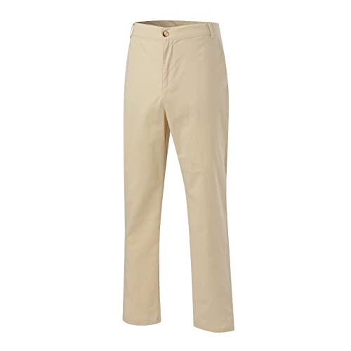 Men Spring and Summer Pant Casual All Solid Color Painting Loose Plus Size Trouser Fashion Beach Athletic4