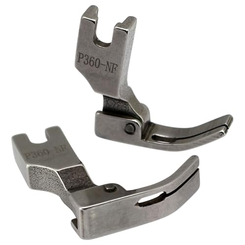 2 Piezas Pies Prensatelas Zipper Bisagra Derecho e Izquierdo miniatura 2