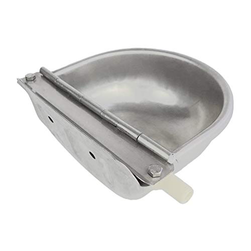 Automatic Water Feeder Trough Bowl with Pipe for Cattle Horse Goat Sheep Dog Animals Stainless Pet Livestock Tool - Image 4