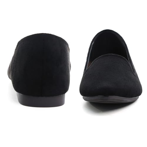Image of Dear Time Women's Classic Ballets Pointy Toe Flats Comfortable Dress Flats Office Work Shoes