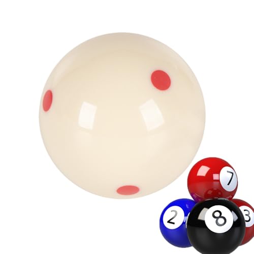 Genérico Bola De Taco 3A Six Red Dot - Bola De Americano De Estándar | Bòla De De Calidad Profesional, Superficie Pulida De Precisión Duradera, Embalaje Individual En De PE para