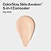 Revlon ColorStay Skin Awaken 5-in-1 Concealer, Lightweight, Creamy Longlasting Face Makeup with Caffeine & Vitamin C, For Imperfections, Dark Circles & Redness, 005 Fair, 0.27 Fl Oz