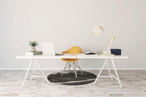 Tapis de chaise contre les rayures de sol en PVC imperméable - 5