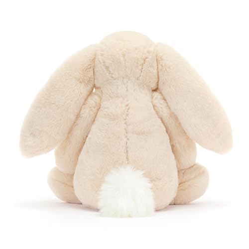 Jellycat Bashful Luxe Willow Bunny Stuffed Animal, Medium 12 inches - Rabbit & Bunny Plush Toy - Classic Children's Gift - Image 4