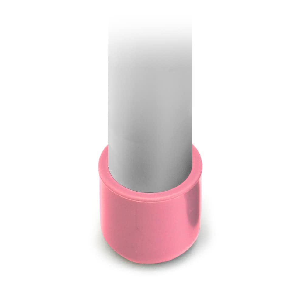 Durable Walker Caps - Extra Thick & Pink -2 Durable Walker Caps - Extra Thick & Pink -2