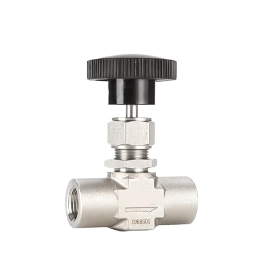 Válvula de aguja inoxidable NPT para evitar vibraciones y fugas de fluido 2