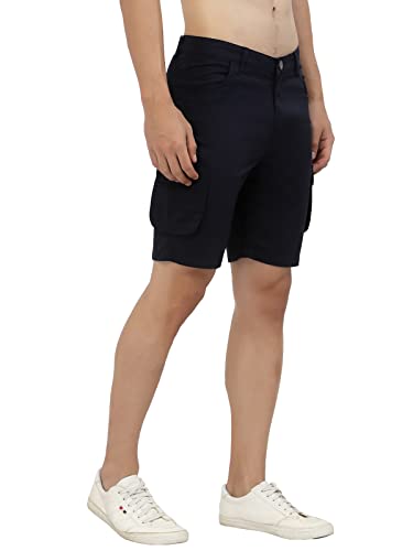 Image of SAPPER Men's Cotton Cargo Shorts with Pockets