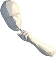 Vista 6 de ARTIBETTER 2 piezas de adornos de la casa de papel decoración de la pared de la oficina, arte moderno, decoración de pared, escultura geométrica