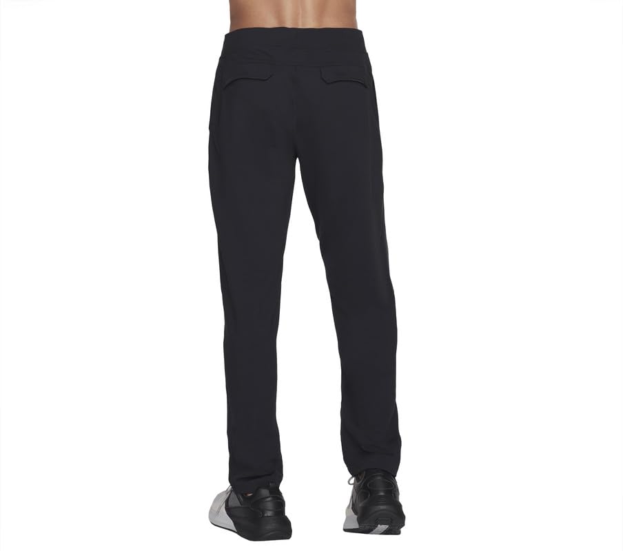 Image of Skechers Men High Rise Regular Fit Track Pants