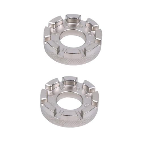SUPVOX 2pcs 8 Wheel Spanner Wrench for Bike Adjustment Wrench Set Key Ideal for 10-15 Caps
