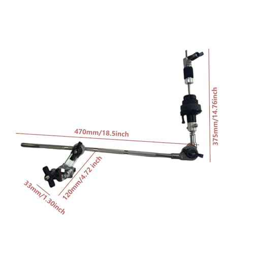 Brazo Extensor para Soporte de Platillos con Clamp Metal miniatura 6