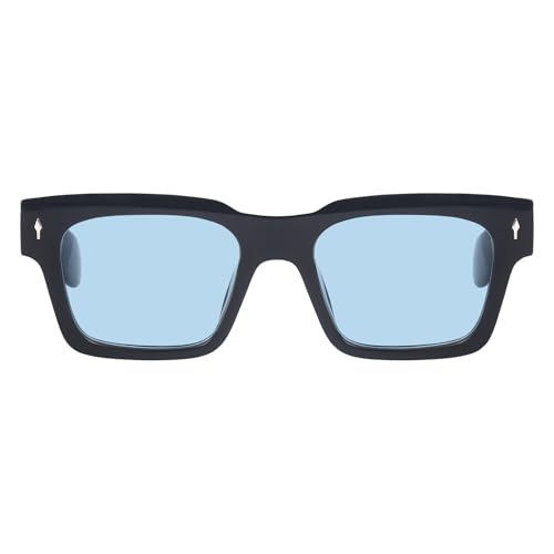 Image of Peter Jones I Zero Power Blue Cut Computer Glasses I Retro Square Shape I Gaming Glasses I UV Protected & Blocks Harmful Rays I Men & Women I Large Square 3804