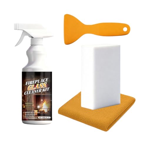 150ml �d�X�g�[�u �K���X�N���[�i�[ �Z�b�g�A�X�N���[�p�[�t�����������܁A�g�F�N���[�i�[ �Z�b�g �^�I���t���A�|���X�N���[���A�ΐ��O���[�g�A�^�C���A�嗝�΁A�����A�N���I�\�[�g�A�L�b�`���A���O�A�����ȂǑ��l�ȕ\�ʂ̃N���[�j���O�Ɏg�p�\�A�X�|���W�t��15