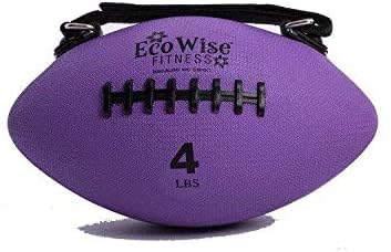 4 lbs EcoWise Slim Olive Weight Ball, Lavender -7.25 in. Dia.