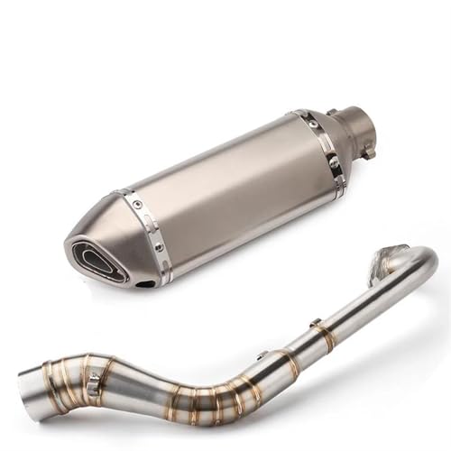 Système d'échappement de moto à enfiler avec collecteur avant pour Yamaha NMAX 155 125