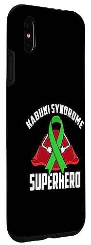 Iphone Xs Max Kabuki Syndrome Superhero Warrior Fighter Green Ribbon Case #TOP2