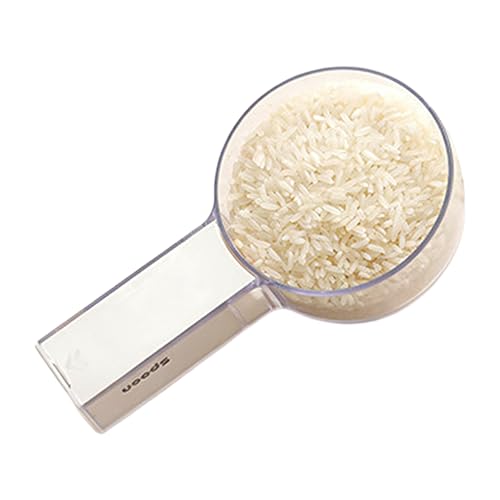 Cucharas medidoras - ABS de alimenticio Duraderas, multiusos Cucharas medidoras y tazas para harina de arroz y cereales para gatos | Medidores Cocina Restaurante Cocina Panadería Casa