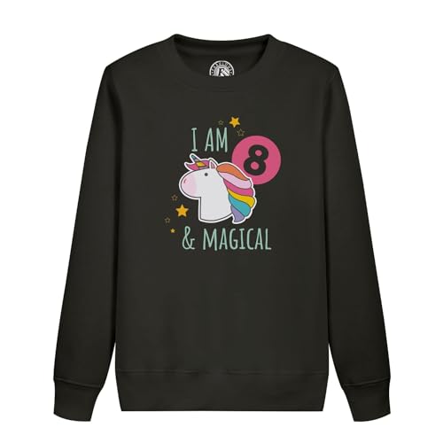 Cadeau Anniversaire 8 Ans Sweatshirt Licorne Original pour Fille