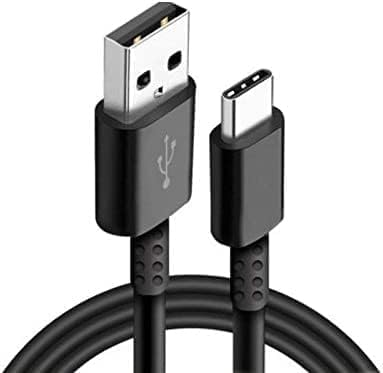 Image of Samsung Original 18w Fast Charger Adapter with USB-C Type Cable Compatibel for Samsung Galaxy F41 /A04 /A03 /M11 /A12 /A51 /A30 /A50 /M10 /M04( Fast Charger 3Amp Black with Cable)