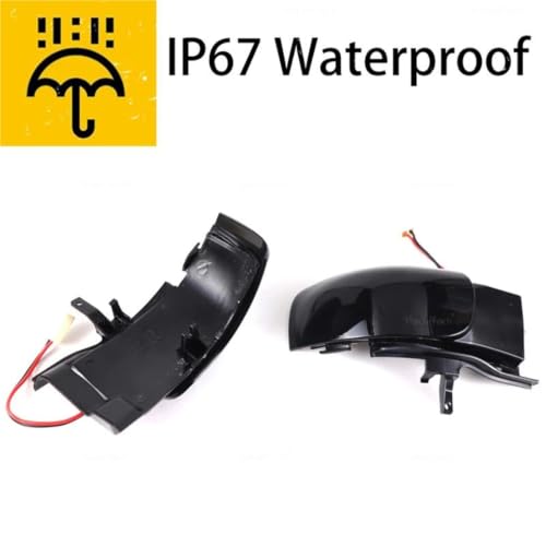 Intermitente de espejo lateral LED secuencial para VW Touran 2003-2010 7