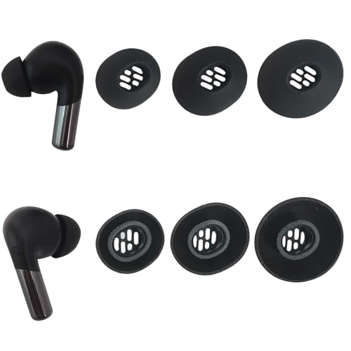 Image of 6X Replacement Silicone Eartips for OnePlus Earbuds,Dust Filter | Compatible with OnePlus Buds 3 / Buds Pro 3 / Buds 4 / Nord Buds 3 / Nord Buds 3 Pro / Buds Z2 Earbuds Earpad,Upgrade