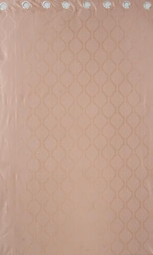 Image of Room Darkening Grommet Light Brown Curtains 7 Feet Long Set of 2 pcs for Living Room | 70-75% Room Darkening Door Curtain Panel,4 feet x 7 feet