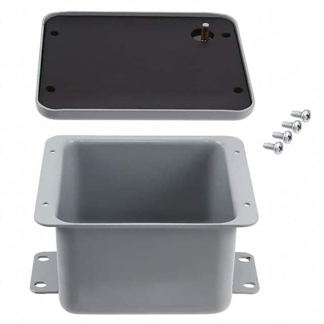 JUNCTION BOX STEEL 4"L X 4"W