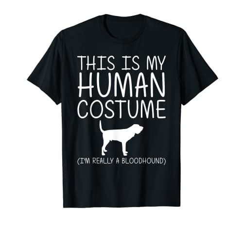 Bloodhound - Disfraz de perro y cachorro de Halloween fácil Camiseta