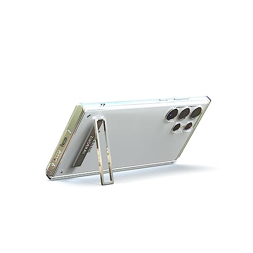 Funda para Samsung S9 plata carcasa protectora trasera con soporte móvil 6