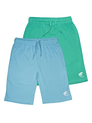 Image of KiddoPanti Boys Knit Knee Length Basic Short Pack of 2