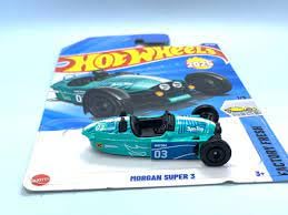 Image of Hw Die-Cast 1:64 For Ages 3 And Up (Morgan Super 3 | Factory Fresh), Blue