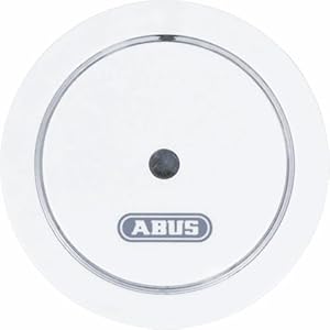 ABUS Mini-Rauchmelder GRWM30600 mit 10-Jahres-Batterie - Q-Label & DIN EN14604 zertifiziert - 85 dB Alarm - für Wohnräume, Wohnwagen & Wohnmobil - Weiß