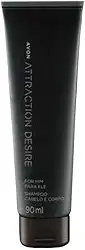 AVON ATTRACTION DESIRE FOR HIM SHAMPOO CABELO E CORPO 90ML