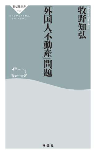 「外国人不動産」問題 (祥伝社新書)