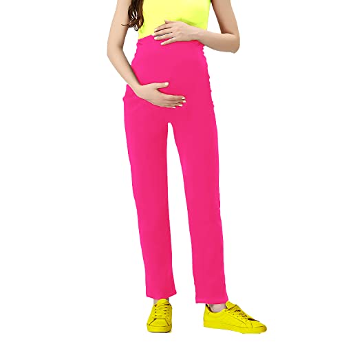 Image of LENAM Women's Relaxed Fit Maternity Pants