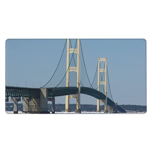 Tapis de souris de jeu Mackinac antidérapant et extra large