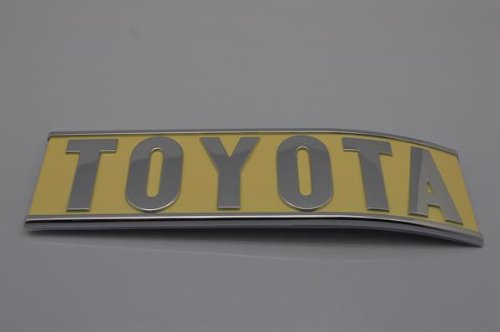 Amazon | トヨタ ランクル40 「トヨタ」 バックエンブレム 黄 